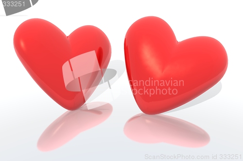 Image of two hearts