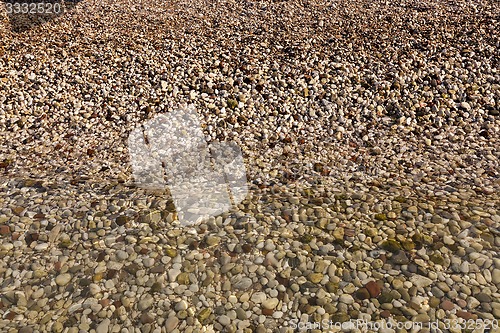 Image of sea pebbles  