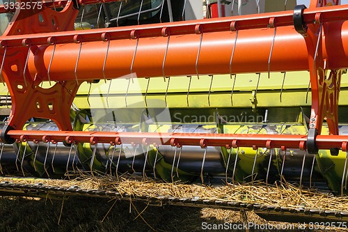 Image of combine harvesters  