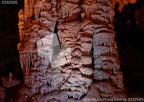 Image of Picturesque column shapes in Soreq Cave, Israel