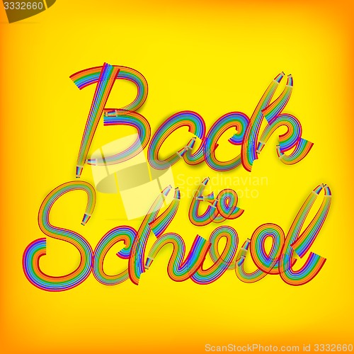 Image of Back to school background. EPS 10