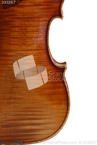 Image of Backside from Violin