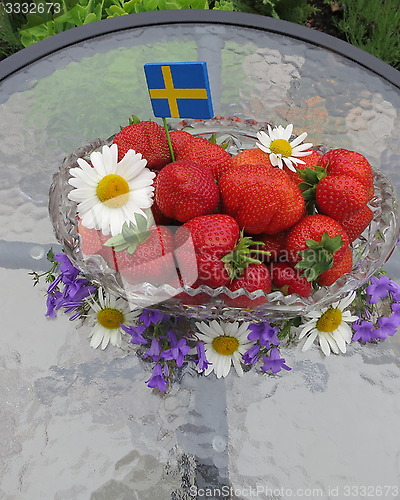 Image of Swedish Midsummer dessert