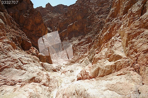 Image of Scenic desert canyon near Eilat, Israel