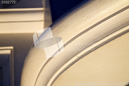 Image of thailand    temple   abstract    in the  concrete   brick shadow