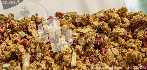 Image of Muesli - healthy diet for the strong people