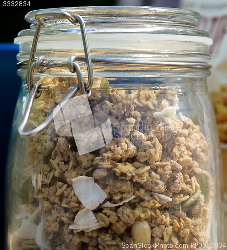 Image of Muesli - healthy diet for the strong people