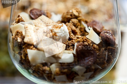 Image of Muesli - healthy diet for the strong people