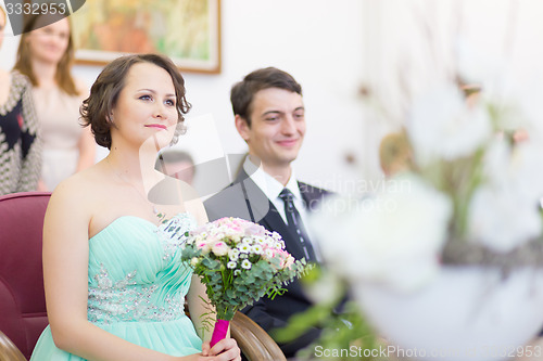 Image of Wedding couple geting merried.