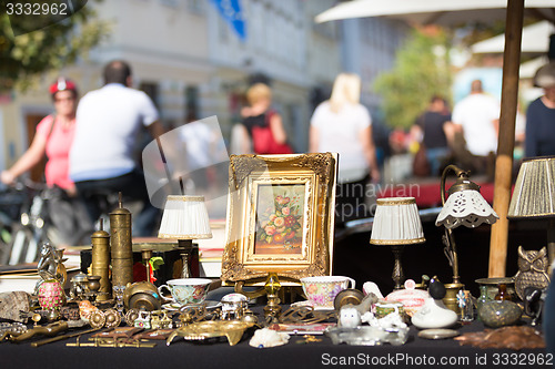 Image of Sunday flea market.