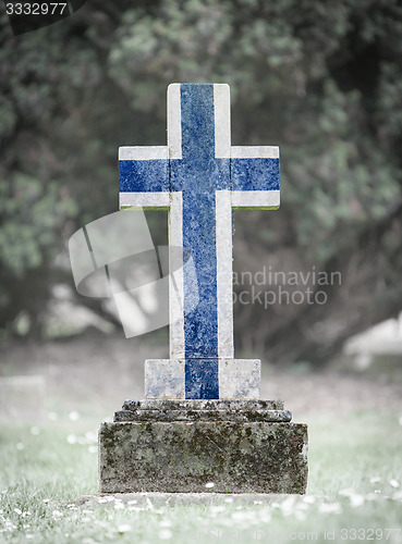 Image of Gravestone in the cemetery - Finland