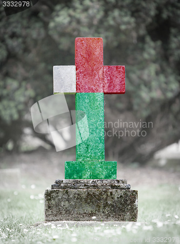 Image of Gravestone in the cemetery - Madagascar