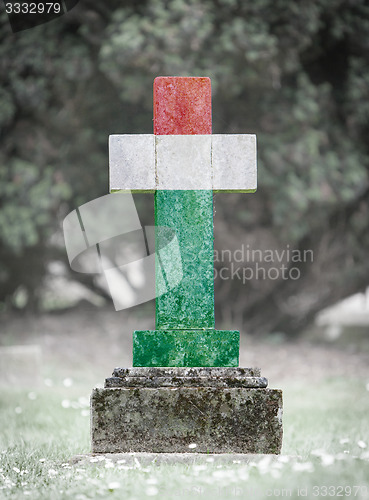 Image of Gravestone in the cemetery - Hungary