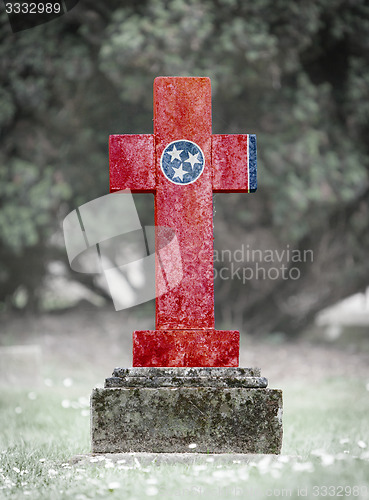 Image of Gravestone in the cemetery - Tennessee