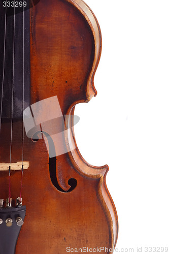 Image of Violine isolated