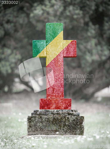 Image of Gravestone in the cemetery - Congo