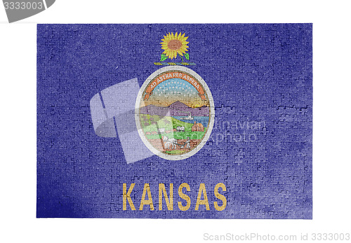 Image of Large jigsaw puzzle of 1000 pieces - Kansas