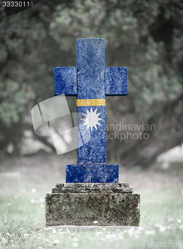 Image of Gravestone in the cemetery - Nauru