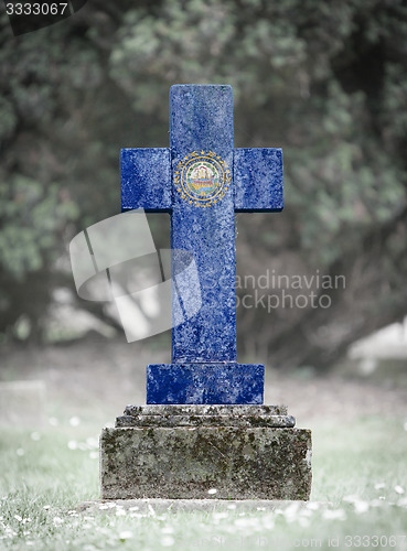 Image of Gravestone in the cemetery - New Hampshire