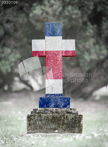 Image of Gravestone in the cemetery - Costa Rica