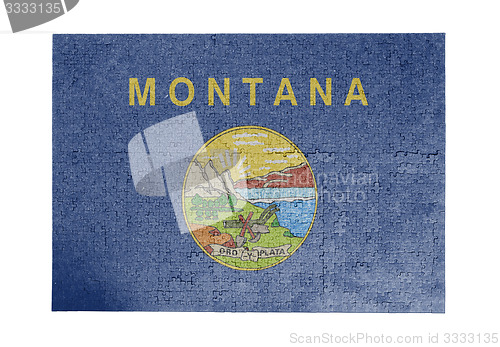 Image of Large jigsaw puzzle of 1000 pieces - Montana