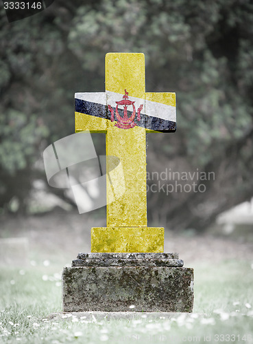 Image of Gravestone in the cemetery - Brunei