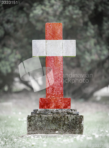 Image of Gravestone in the cemetery - Austria