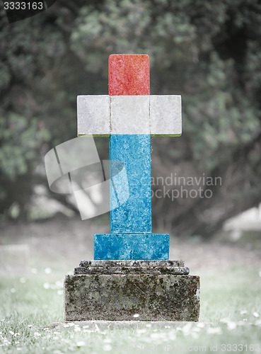 Image of Gravestone in the cemetery - Luxembourg