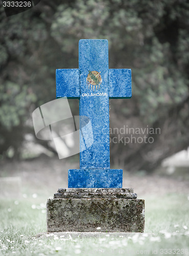 Image of Gravestone in the cemetery - Oklahoma