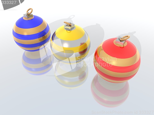 Image of Christmas balls