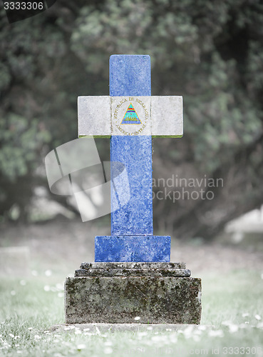 Image of Gravestone in the cemetery - Nicaragua