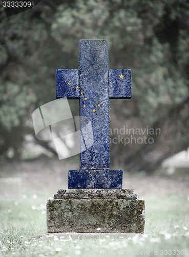 Image of Gravestone in the cemetery - Alaska