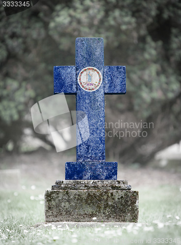 Image of Gravestone in the cemetery - Virginia