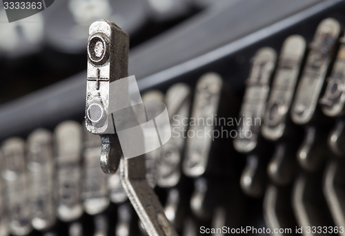 Image of O hammer - old manual typewriter