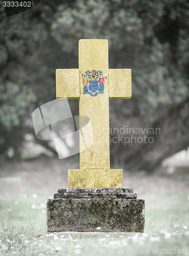 Image of Gravestone in the cemetery - New Jersey