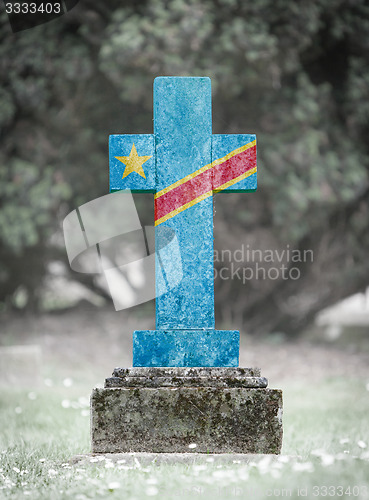 Image of Gravestone in the cemetery - Congo