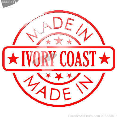 Image of Made in Ivory Coast red seal