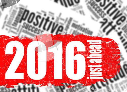 Image of Word cloud 2016 just ahead