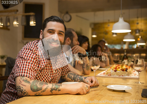 Image of Dinner at the restaurant