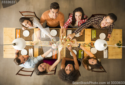 Image of Friends having a toast