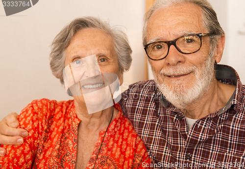 Image of Old couple portrait