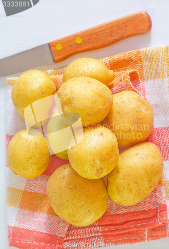 Image of raw potato