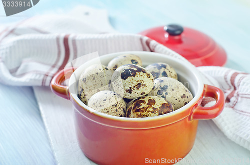 Image of quail eggs