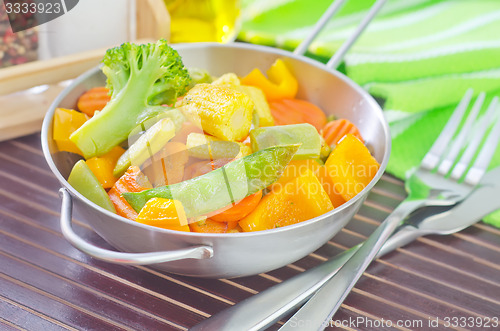 Image of fried vegetables