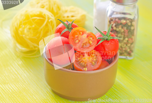 Image of pasta and tomato