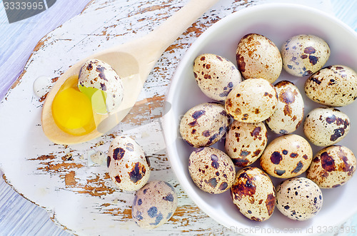 Image of quail eggs