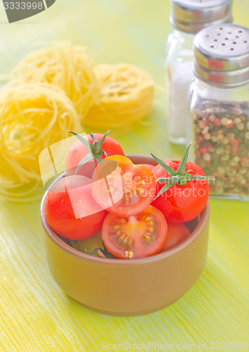 Image of pasta and tomato