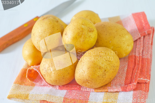 Image of raw potato