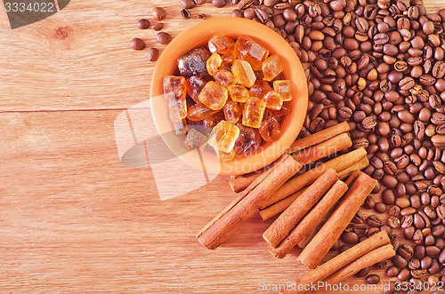 Image of sugar and coffee