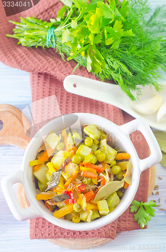 Image of baked vegetables